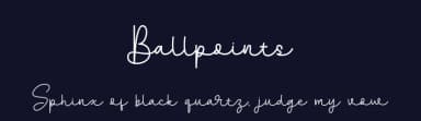 Ballpoints by JunCreative — Script Handwritten Font — thumbnail 2