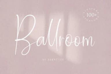 Ballroom Font by sabrcreative — Script Handwritten Font — thumbnail 1