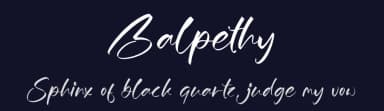 Balpethy by Letterena Studios — Script Handwritten Font — thumbnail 2