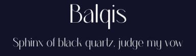 Balqis by Tokopress — Sans Serif Font — thumbnail 2