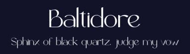 Baltidore by Pixesia Studio — Sans Serif Font — thumbnail 2