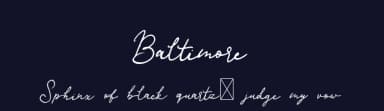Baltimore by hustletter — Script Handwritten Font — thumbnail 2