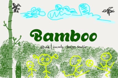 Bamboo Font by Incools Design Studio — Script Handwritten Font — thumbnail 1