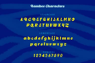 Bamboo Font by Incools Design Studio — Script Handwritten Font — thumbnail 4