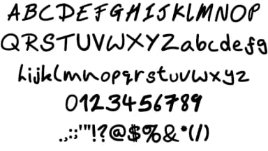 Bams Hand Font by GraphicsBam Fonts — Script Handwritten Font — thumbnail 4