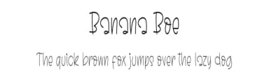 Banana Boe by Creative Zone — Script Handwritten Font — thumbnail 1