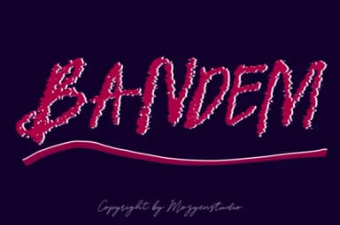 Bandem Font by Mozyen Studio — Script Handwritten Font — thumbnail 1