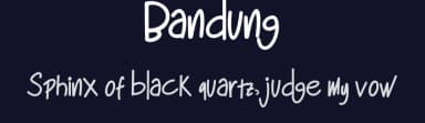 Bandung by Mr Letters — Script Handwritten Font — thumbnail 2