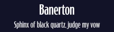 Banerton by Letterhend Studio — Sans Serif Font — thumbnail 2