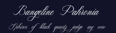 Bangeline Pahronia by UI Creative — Script Handwritten Font — thumbnail 2