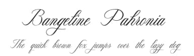 Bangeline Pahronia by UI Creative — Script Handwritten Font — thumbnail 1