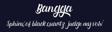 Bangga by InspiraType — Script Handwritten Font — thumbnail 2
