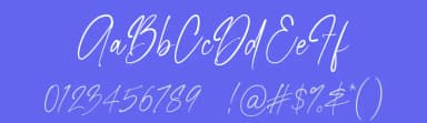 Bangli Kintamani Signature by Blue Studio09 — Script Handwritten Font — thumbnail 3