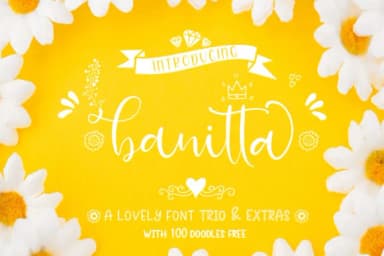 Banitta Family Font by Juncreative — Script Handwritten Font — thumbnail 1
