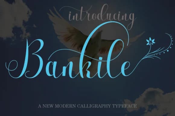 Bankile Font by nasristudio — Script Handwritten Font