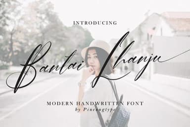 Bantai Lhanju Font by Pineungtype & Missinklab — Script Handwritten Font — thumbnail 1