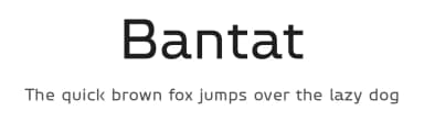 Bantat by Jipatype — Sans Serif Font — thumbnail 1
