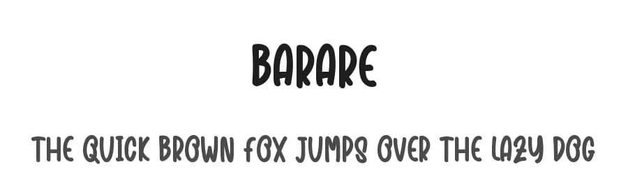 Barare by Belina Studio — Script Handwritten Font