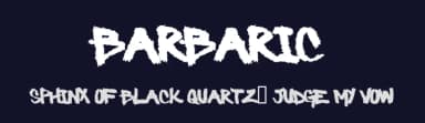 Barbaric by Murder Fonts — Script Handwritten Font — thumbnail 2
