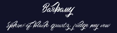 Barbassy by Javatype Studio — Script Handwritten Font — thumbnail 2