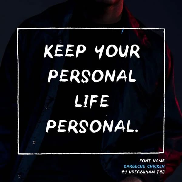 Barbecue Chicken Font by TBJ Ohab — Script Handwritten Font