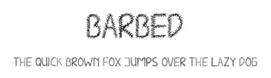 Barbed by Ditya Ananto — Script Handwritten Font — thumbnail 1