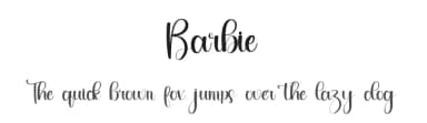 Barbie by PiPi Creative STUDIO — Script Handwritten Font — thumbnail 1