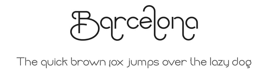 Barcelona by Absonstype Studio — Sans Serif Font