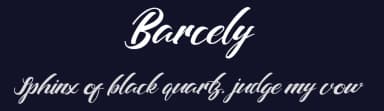 Barcely by Typotopia Studio — Script Handwritten Font — thumbnail 2