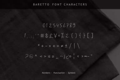 Baretto Font by leamsign — Script Handwritten Font — thumbnail 8