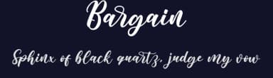 Bargain by Makashi — Script Handwritten Font — thumbnail 2