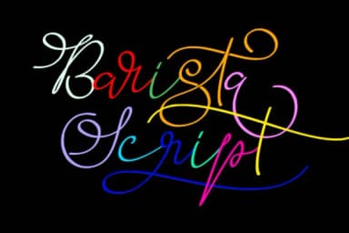 Barista Script Font by aldedesign — Script Handwritten Font — thumbnail 3