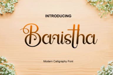 Baristha Font by NeutroneLabs — Script Handwritten Font — thumbnail 1