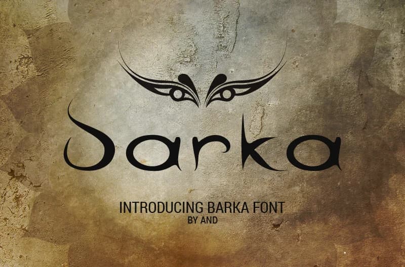 Barka Font by andesign — Script Handwritten Font