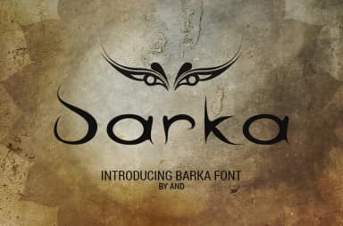 Barka Font by andesign — Script Handwritten Font — thumbnail 1