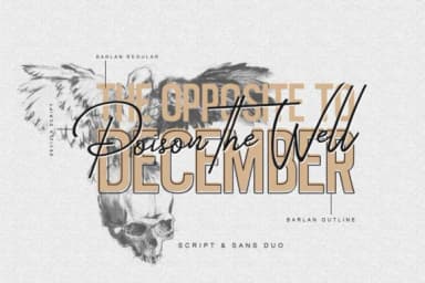 Barlan & Sevilla Duo Font by I Do Not Sleep — Script Handwritten Font — thumbnail 2