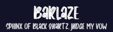 Barlaze by Skiiller Studio — Script Handwritten Font — thumbnail 2