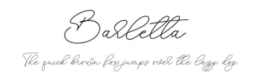Barletta by Four Lines — Script Handwritten Font — thumbnail 1