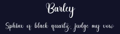 Barley by FreshtypeINK — Script Handwritten Font — thumbnail 2