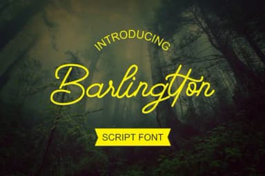 Barlingtton Script Font by anomali.bisu — Script Handwritten Font — thumbnail 1