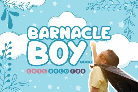 Barnacle Boy Font by Rifki (7ntypes) — Script Handwritten Font