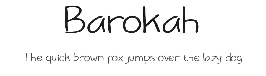 Barokah by Barokah — Script Handwritten Font