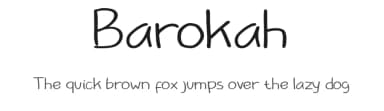 Barokah by Barokah — Script Handwritten Font — thumbnail 1