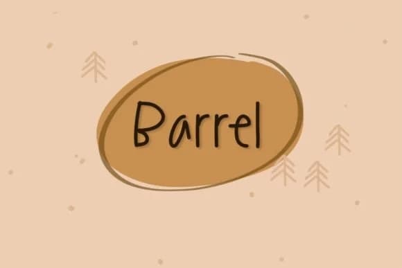 Barrel Font by Carolina Mejia — Script Handwritten Font