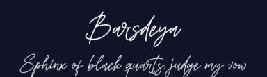 Barsdeya by Letterena Studios — Script Handwritten Font — thumbnail 2