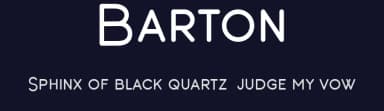 Barton by Lettersiro Studio — Sans Serif Font — thumbnail 2