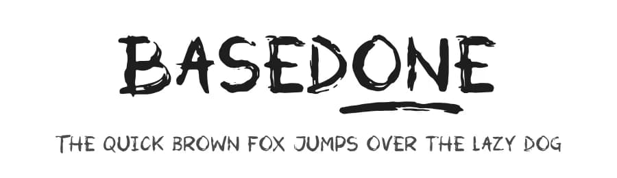 Basedone by Khurasan — Script Handwritten Font