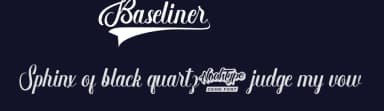 Baseliner by Noah Type — Script Handwritten Font — thumbnail 2