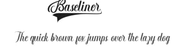 Baseliner by Noah Type — Script Handwritten Font — thumbnail 1