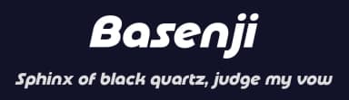 Basenji by Typodermic Fonts — Sans Serif Font — thumbnail 2